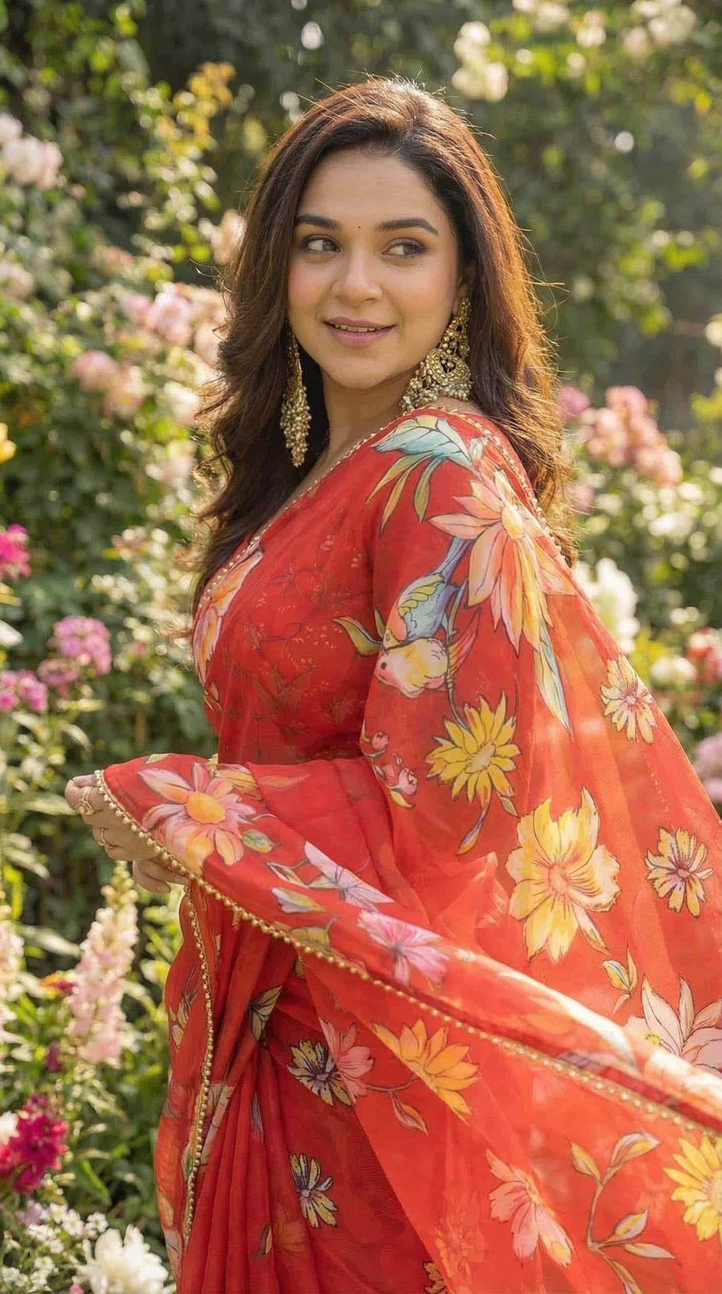 YNF Wholesale Georgette Printed Sarees KESH518 4471 | Surat Manufacturer