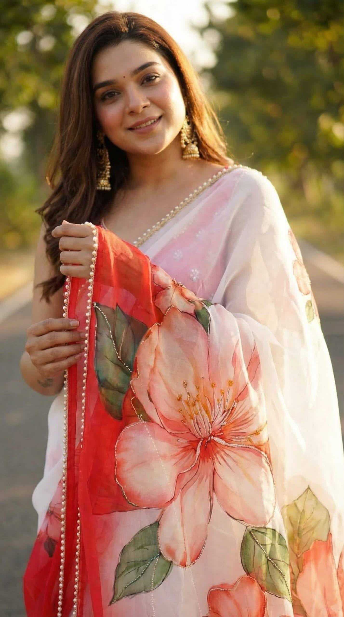 YNF Wholesale Georgette Printed Sarees KESH518 4476 | Surat Manufacturer