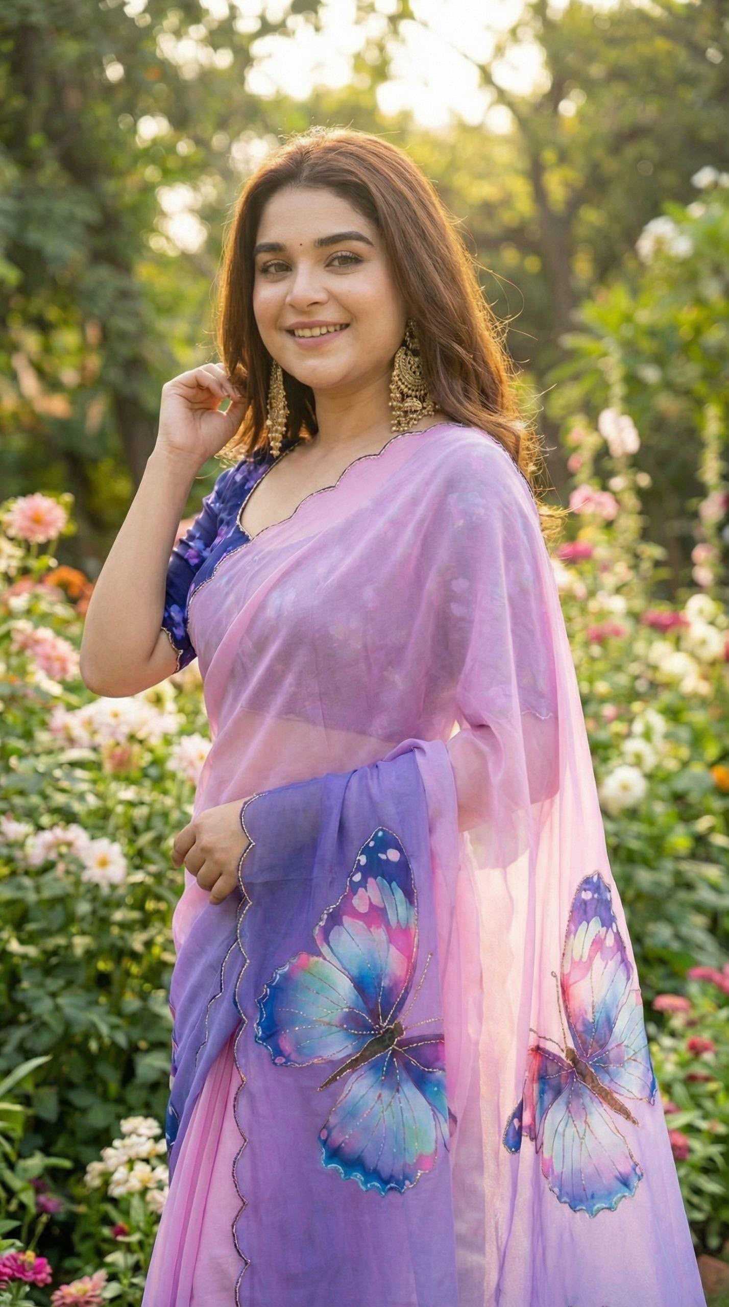 YNF Wholesale Georgette Printed Sarees KESH518 4479 | Surat Manufacturer