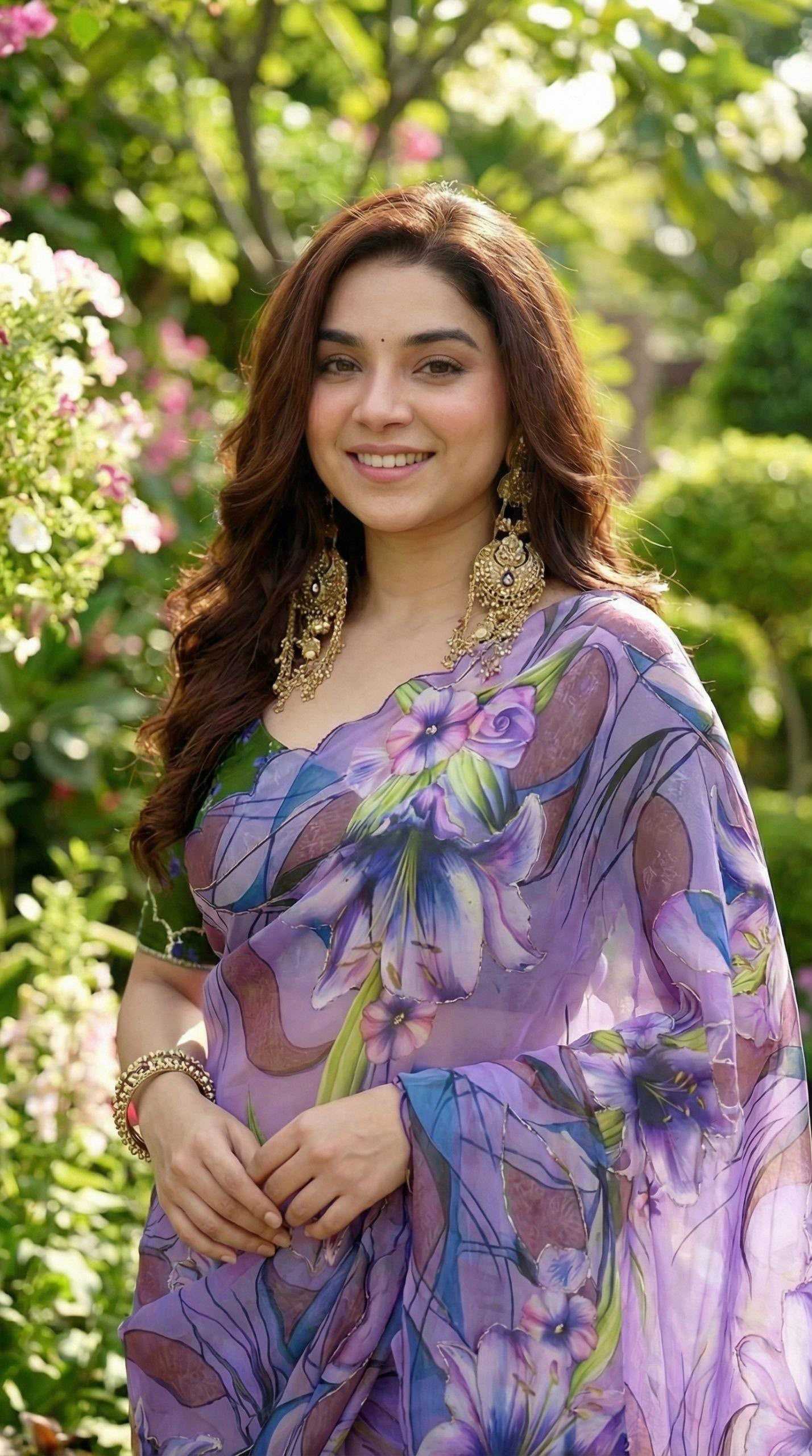 YNF Wholesale Georgette Printed Sarees KESH518 4479 | Surat Manufacturer