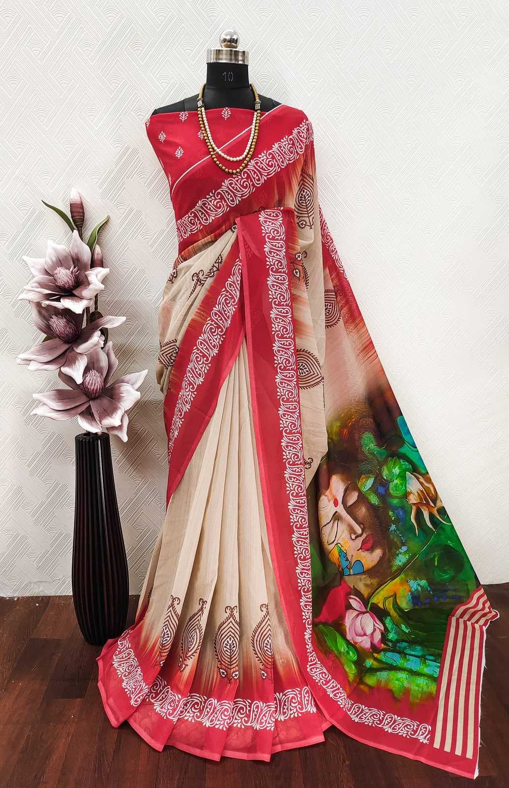 YNF Wholesale Georgette Printed Sarees KESH518 VK4411 | Surat Manufacturer