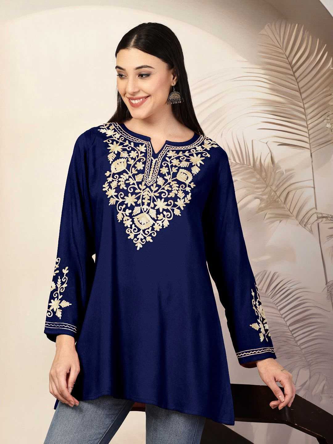 YNF Wholesale Heavy Rayon Short Kurtis KESH521 Adaa | Surat Manufacturer