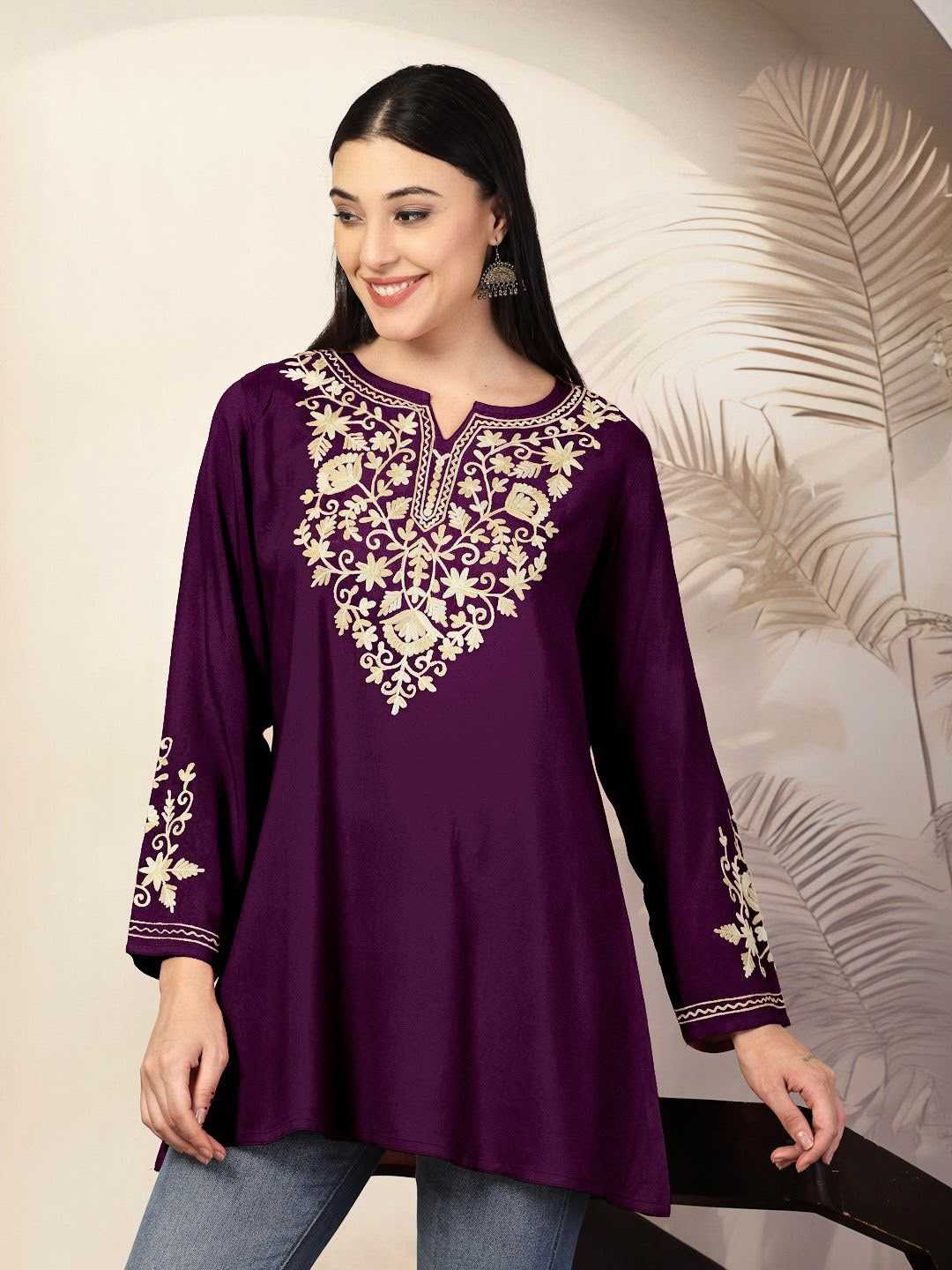 YNF Wholesale Heavy Rayon Short Kurtis KESH521 Adaa | Surat Manufacturer