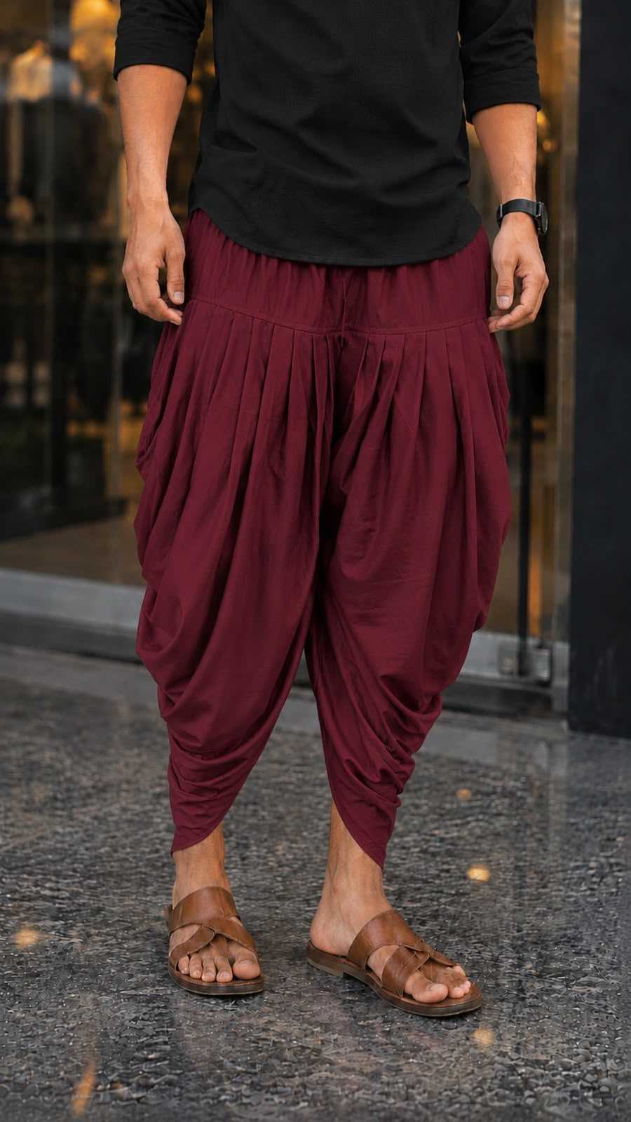 YNF Wholesale Soft Cotton Mens Bottom KESH521 Dhoti | Surat Manufacturer