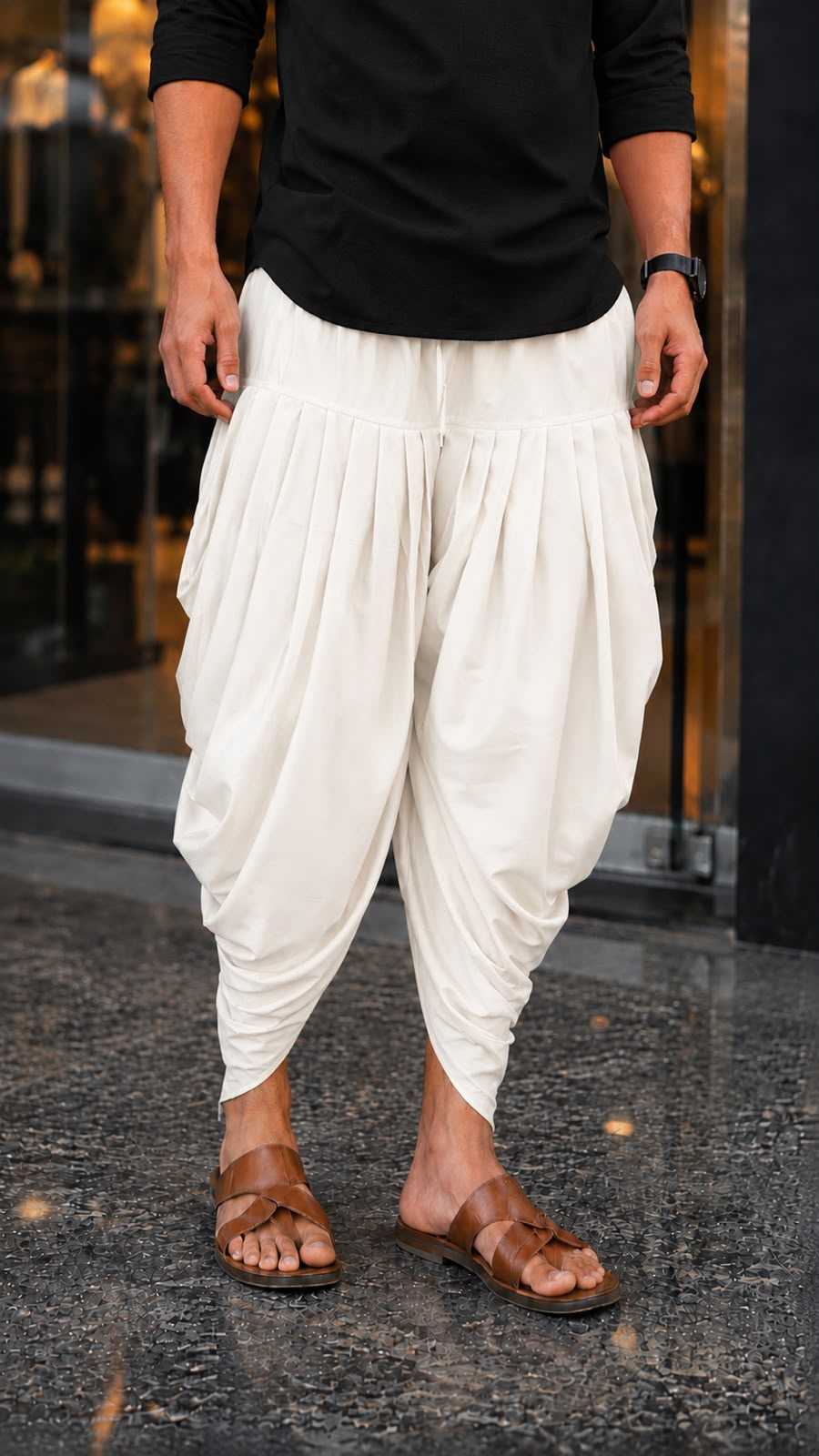 YNF Wholesale Soft Cotton Mens Bottom KESH521 Dhoti | Surat Manufacturer