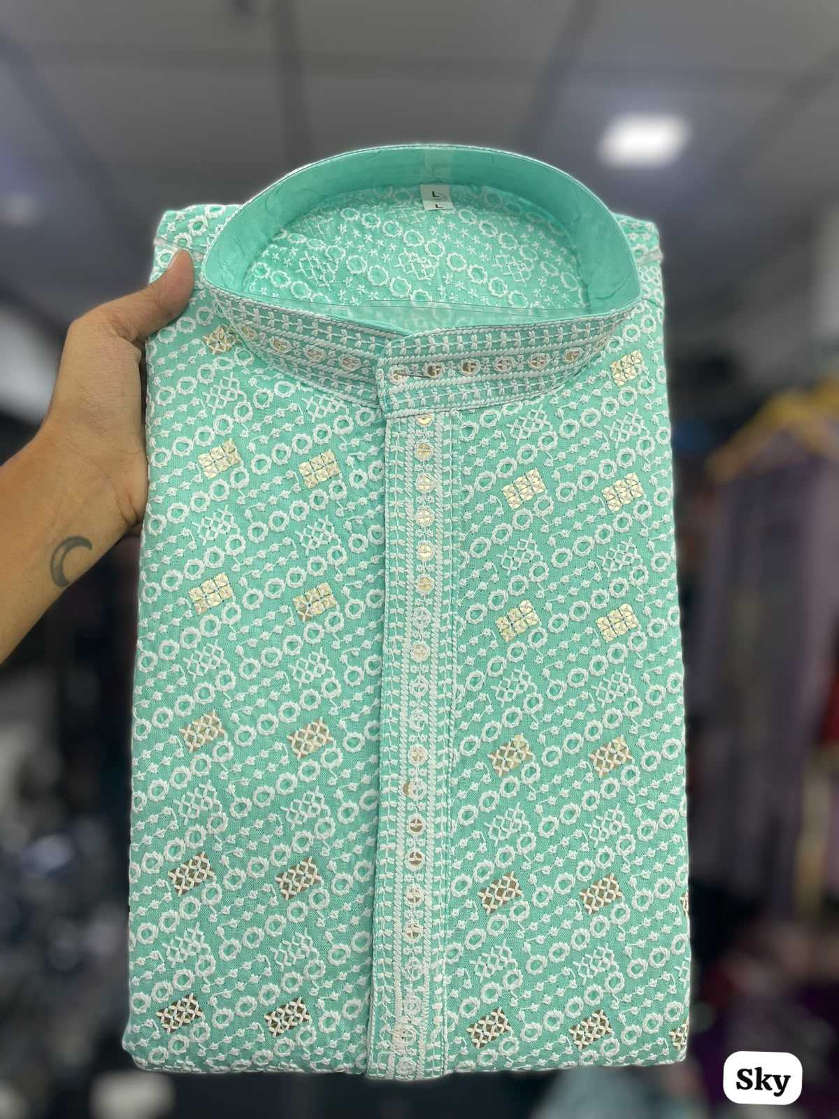 YNF Wholesale Rayon Mens Kurtas  | Surat Manufacturer