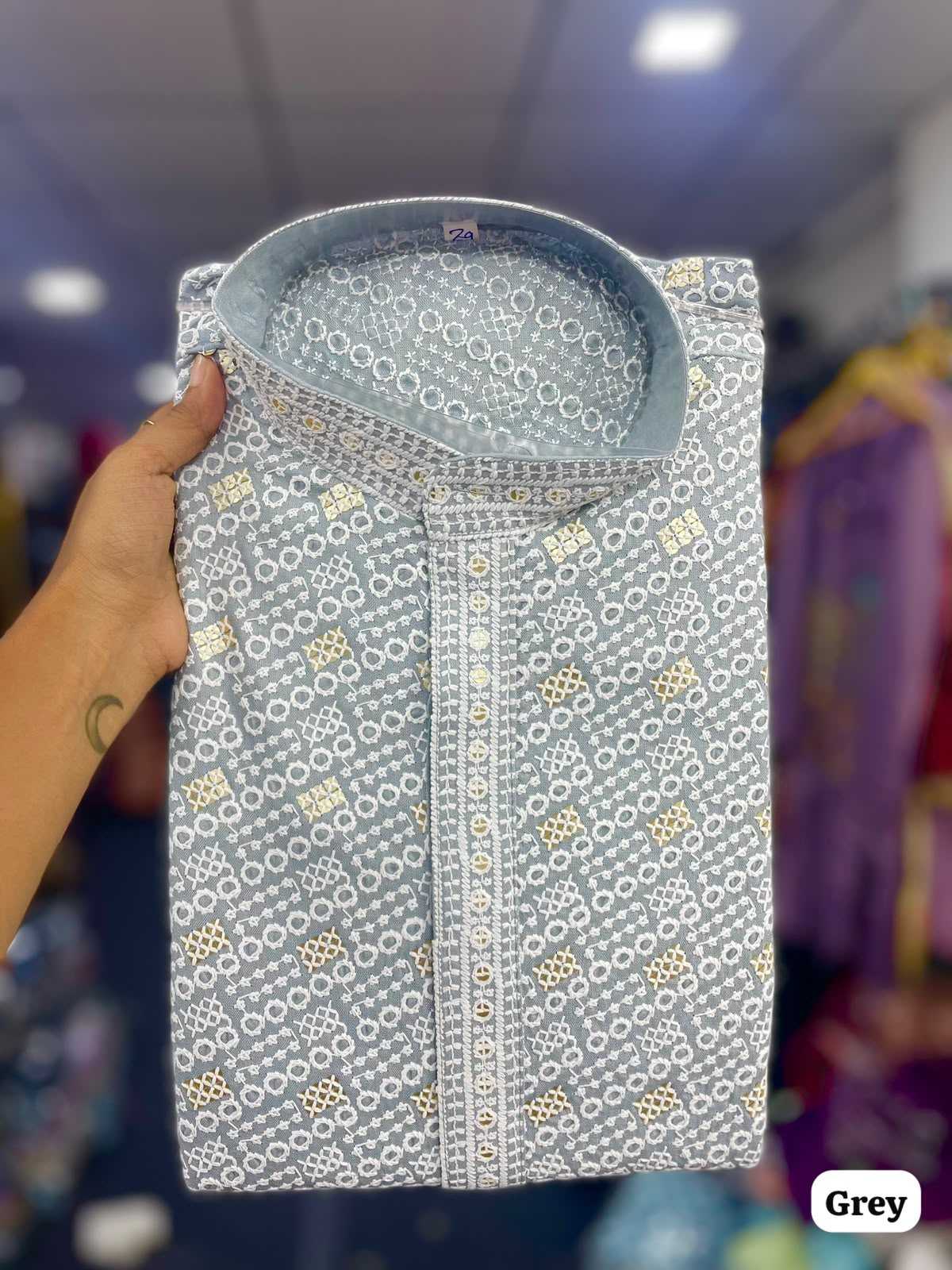 YNF Wholesale Rayon Mens Kurtas  | Surat Manufacturer