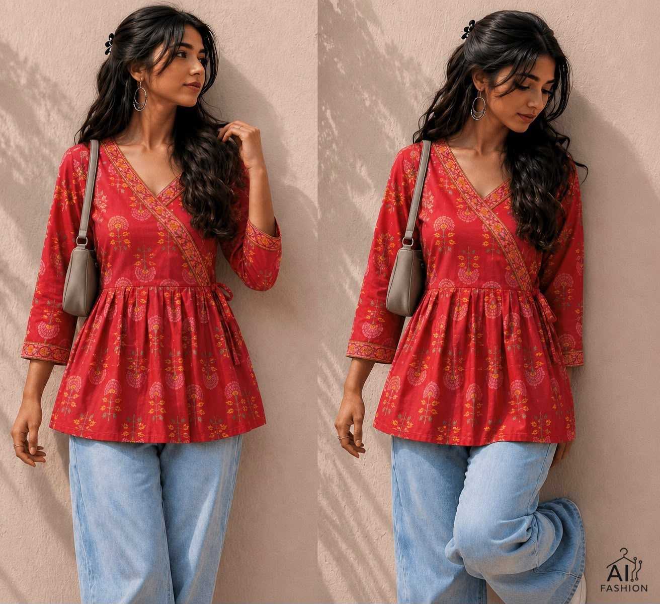 YNF Wholesale Cotton Short Kurtis  | Surat Manufacturer