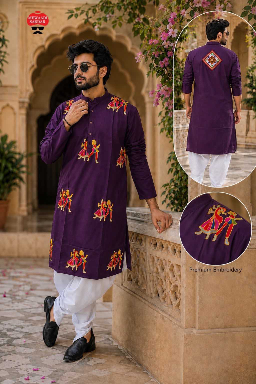 YNF Wholesale Cotton Mens Kurtas  | Surat Manufacturer