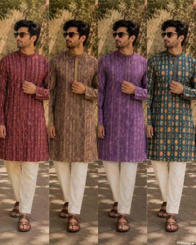 YNF Wholesale Khadi Mens Kurtas  | Surat Manufacturer