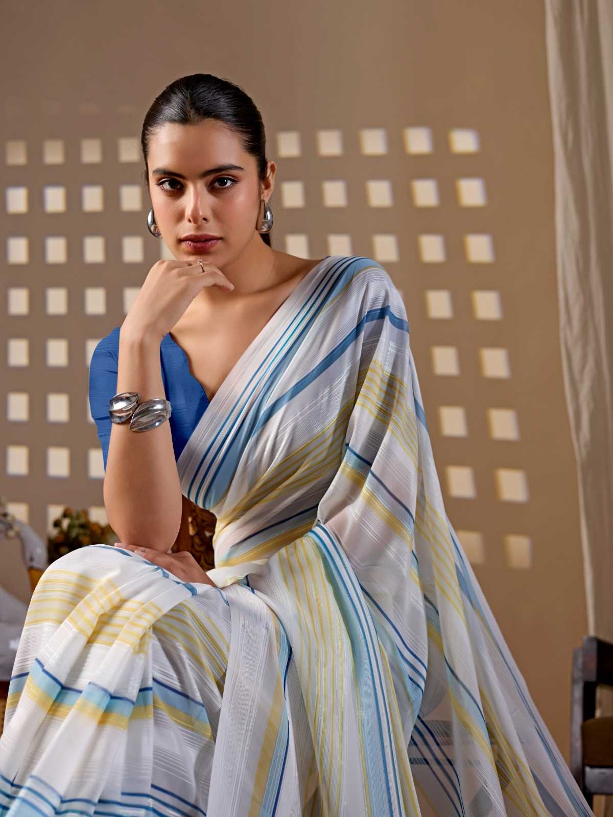 YNF Wholesale Premium Silk Designer Sarees  | Surat Manufacturer