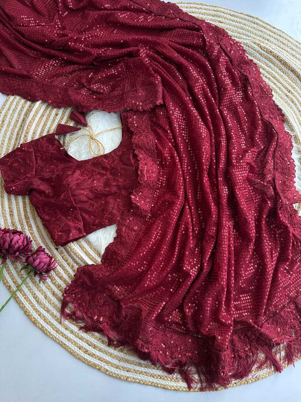 YNF Wholesale Georgette Georgette Sarees  | Surat Manufacturer