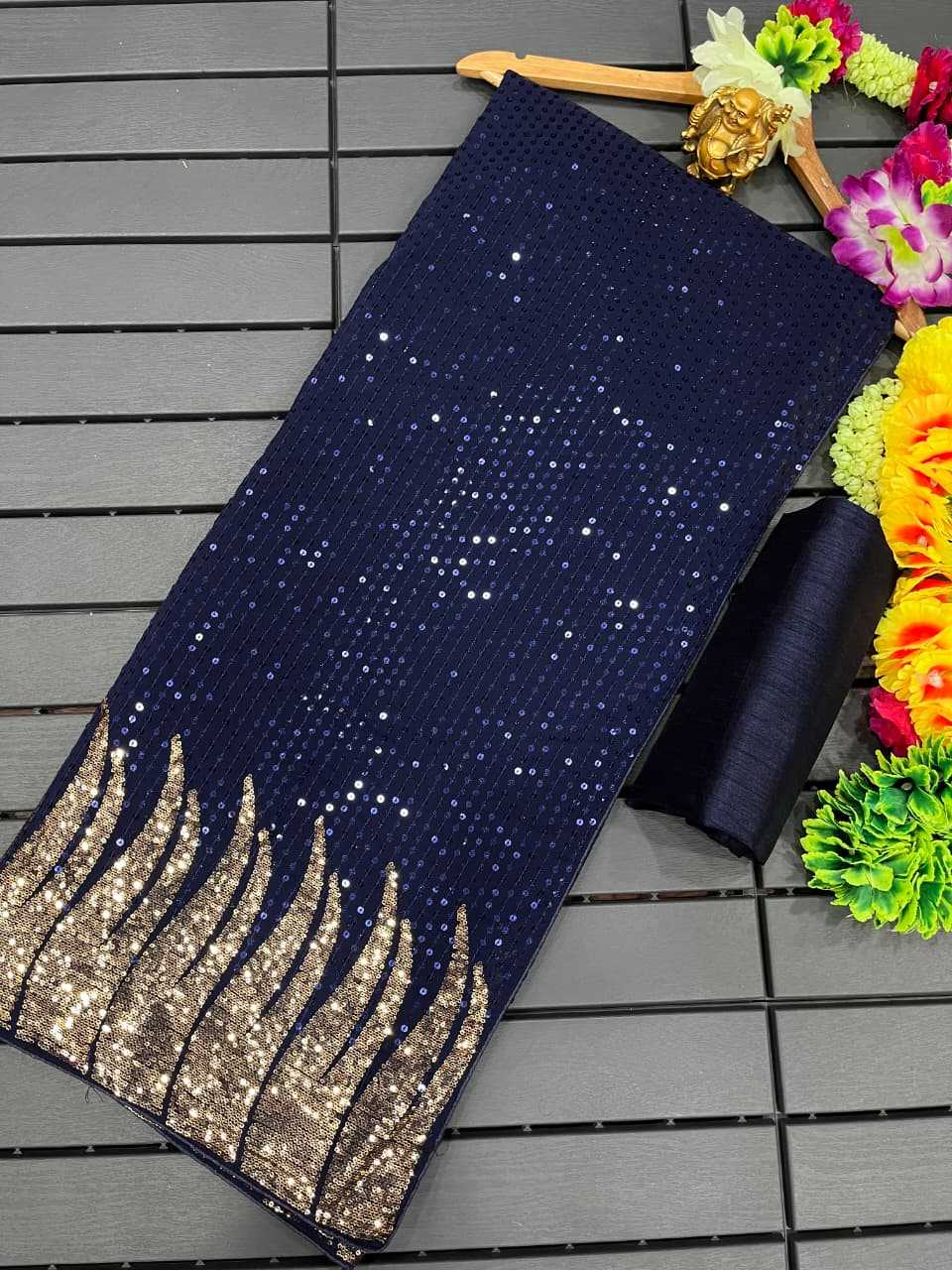 YNF Wholesale Georgette Georgette Sarees  | Surat Manufacturer