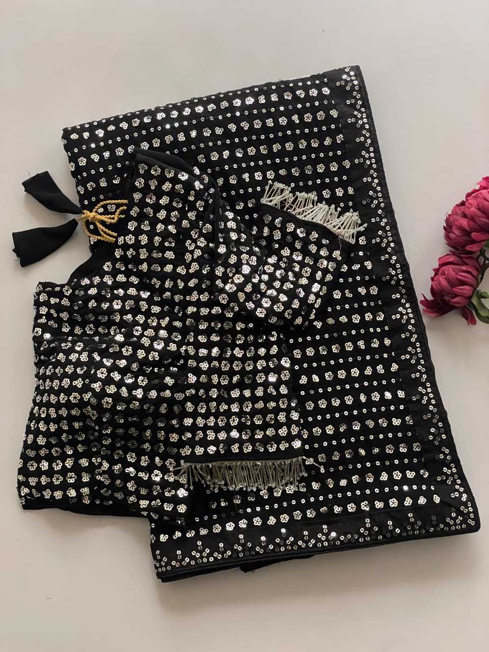 YNF Wholesale Faux Georgette Georgette Sarees  | Surat Manufacturer