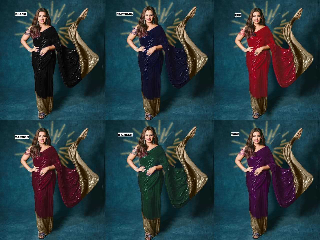 YNF Wholesale Georgette Georgette Sarees  | Surat Manufacturer