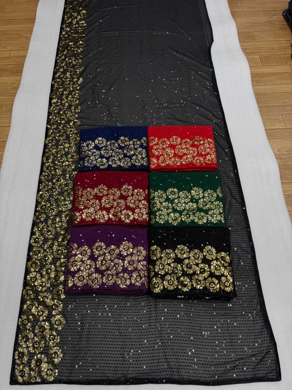 YNF Wholesale Georgette Georgette Sarees  | Surat Manufacturer