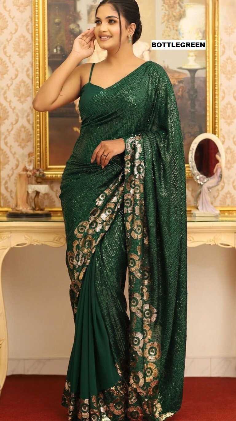 YNF Wholesale Georgette Georgette Sarees  | Surat Manufacturer