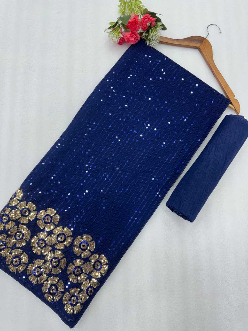 YNF Wholesale Georgette Georgette Sarees  | Surat Manufacturer