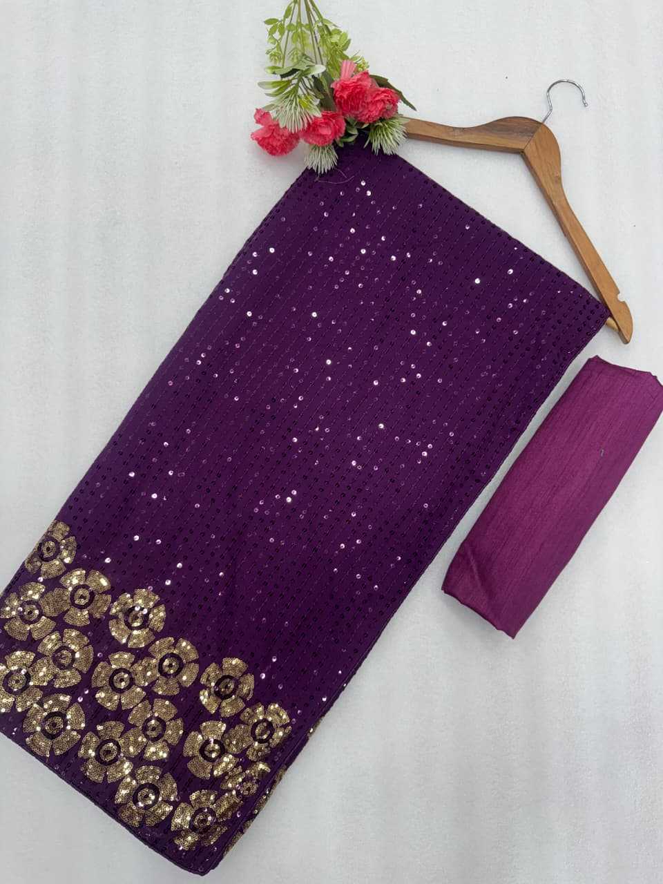 YNF Wholesale Georgette Georgette Sarees  | Surat Manufacturer