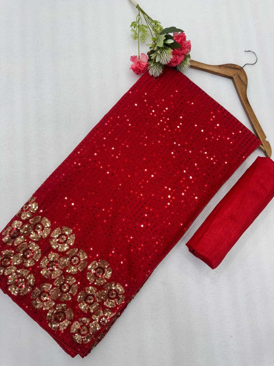 YNF Wholesale Georgette Georgette Sarees  | Surat Manufacturer