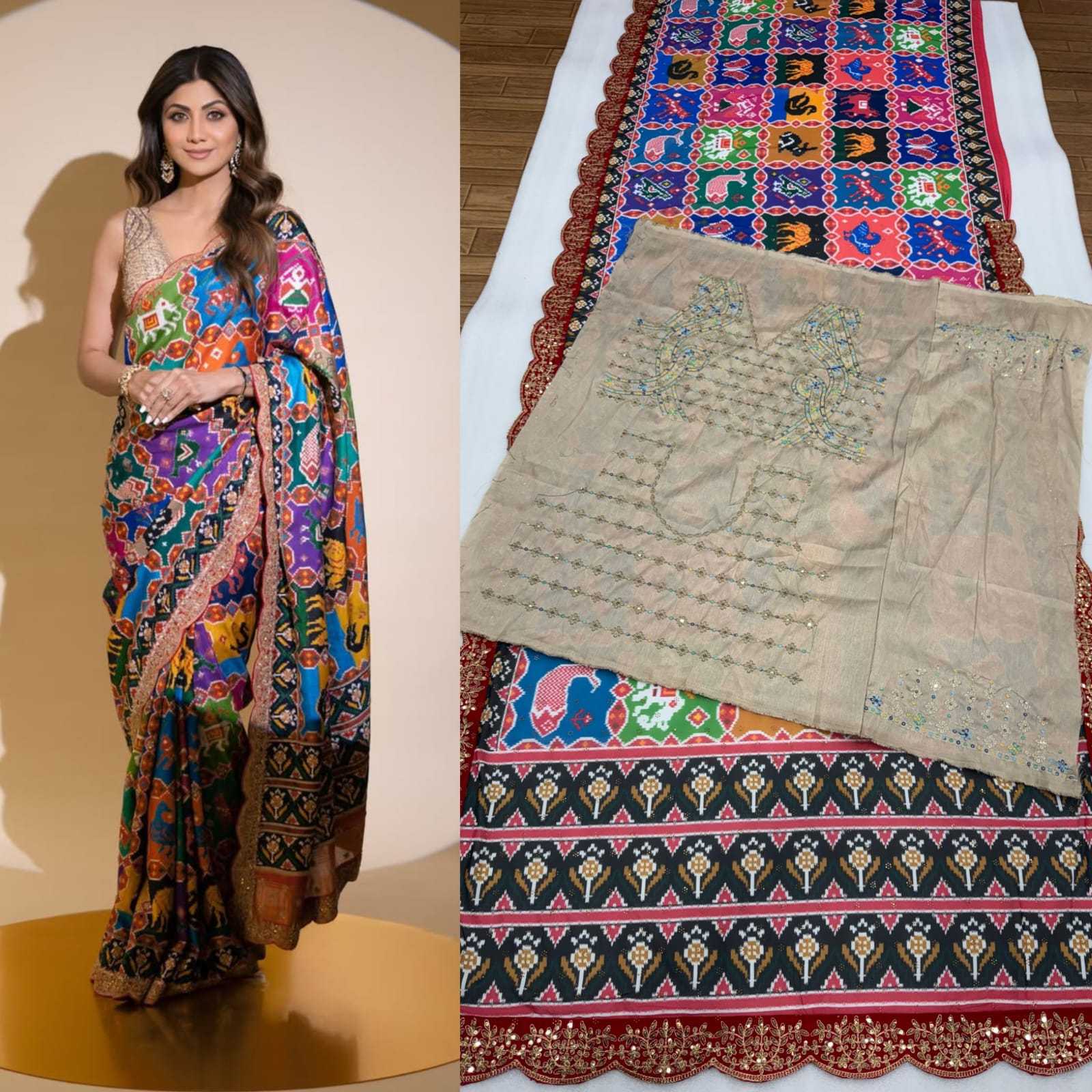 YNF Wholesale Georgette Printed Sarees  | Surat Manufacturer