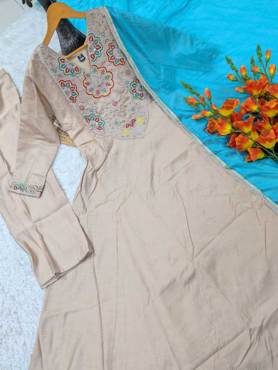 YNF Wholesale Viscose Chanderi Party Wear Kurtis KESH529 AVNTIKA | Surat Manufacturer