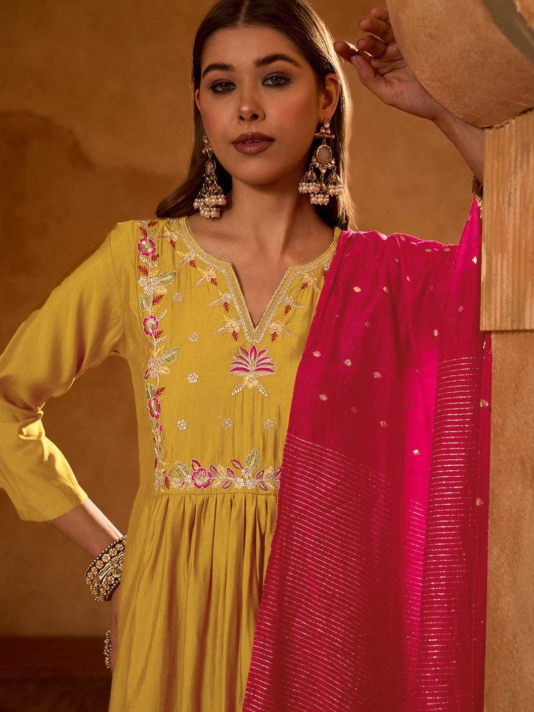 YNF Wholesale Viscose Designer Kurtis KESH529 IMLI | Surat Manufacturer
