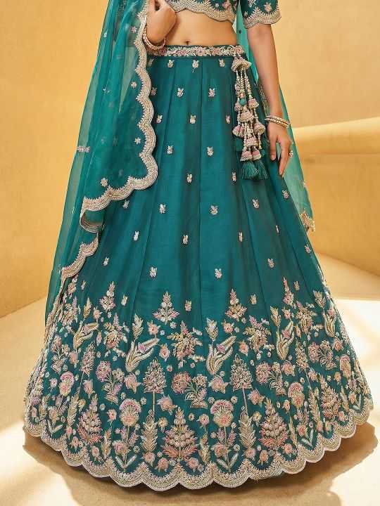 YNF Wholesale Tissue Wedding Lehenga  | Surat Manufacturer