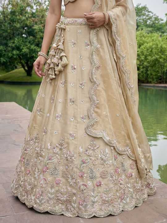 YNF Wholesale Tissue Wedding Lehenga  | Surat Manufacturer