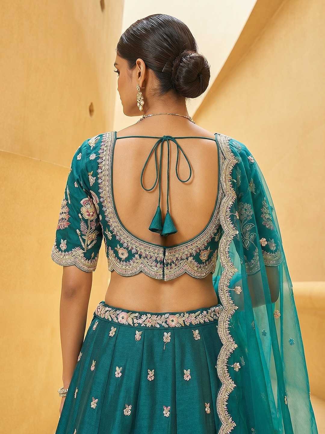 YNF Wholesale Tissue Wedding Lehenga  | Surat Manufacturer