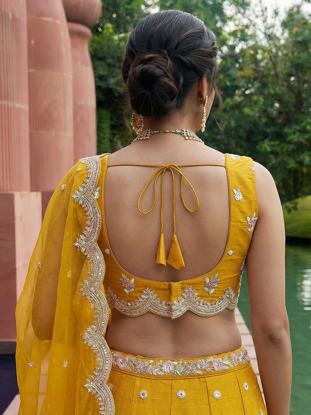 YNF Wholesale Tissue Wedding Lehenga  | Surat Manufacturer