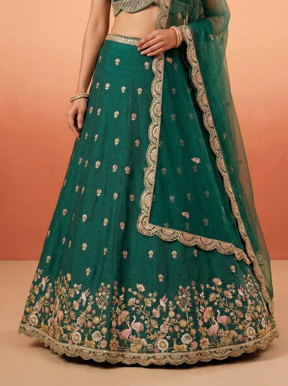 YNF Wholesale Chinon Silk Silk Lehenga  | Surat Manufacturer