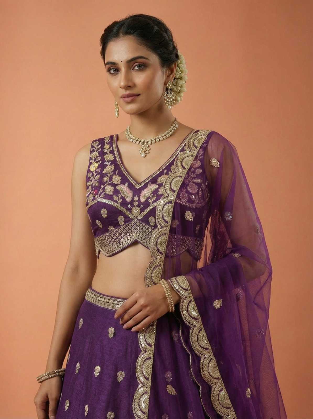 YNF Wholesale Chinon Silk Silk Lehenga  | Surat Manufacturer