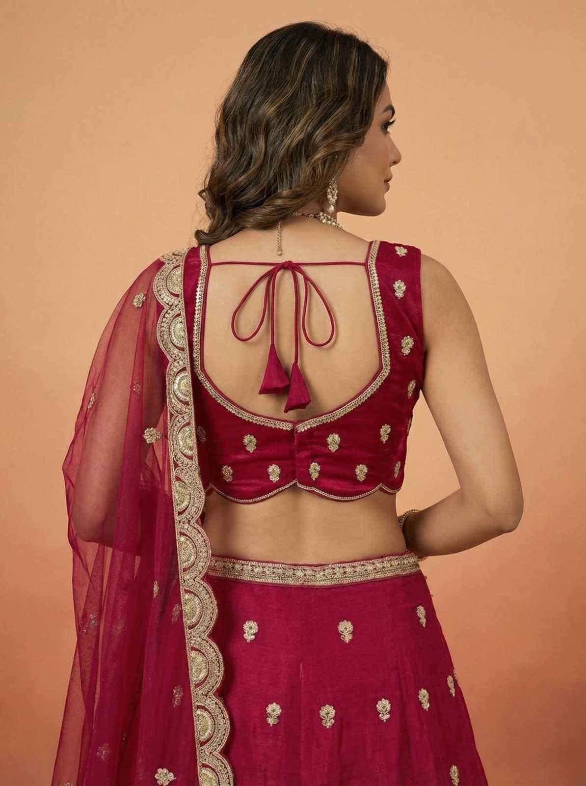 YNF Wholesale Chinon Silk Silk Lehenga  | Surat Manufacturer