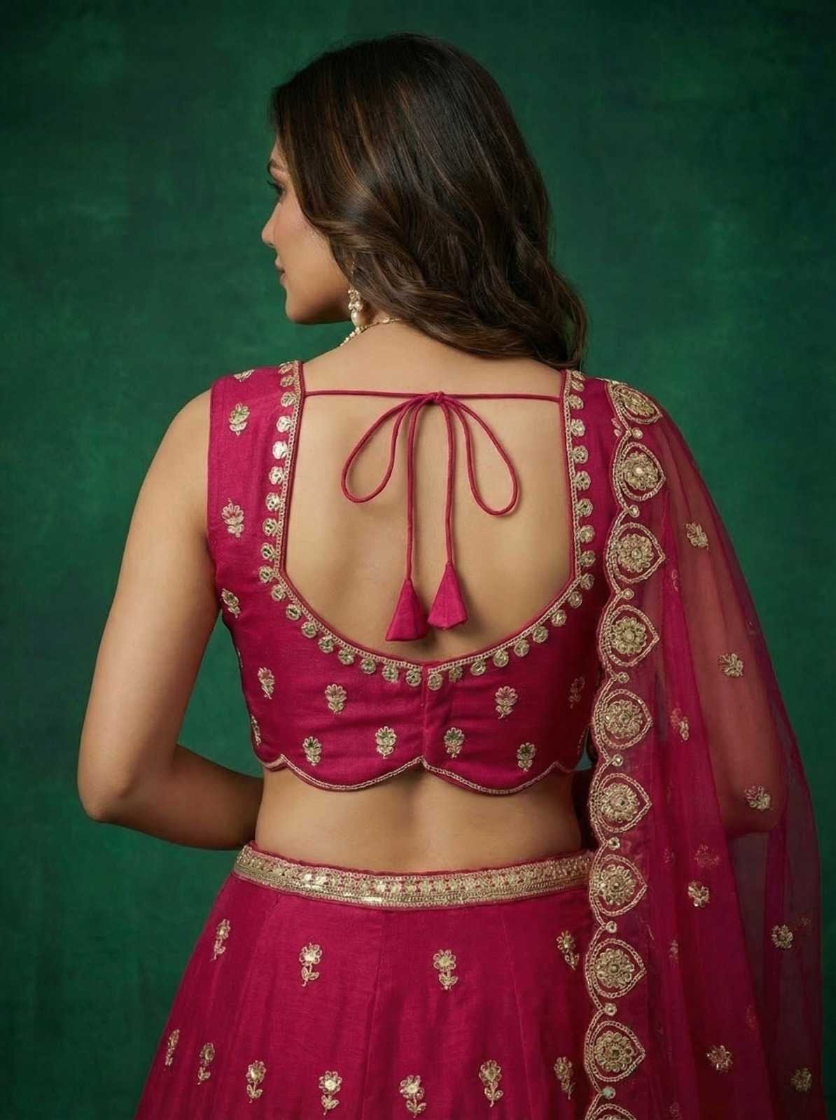 YNF Wholesale Chinon Wedding Lehenga  | Surat Manufacturer