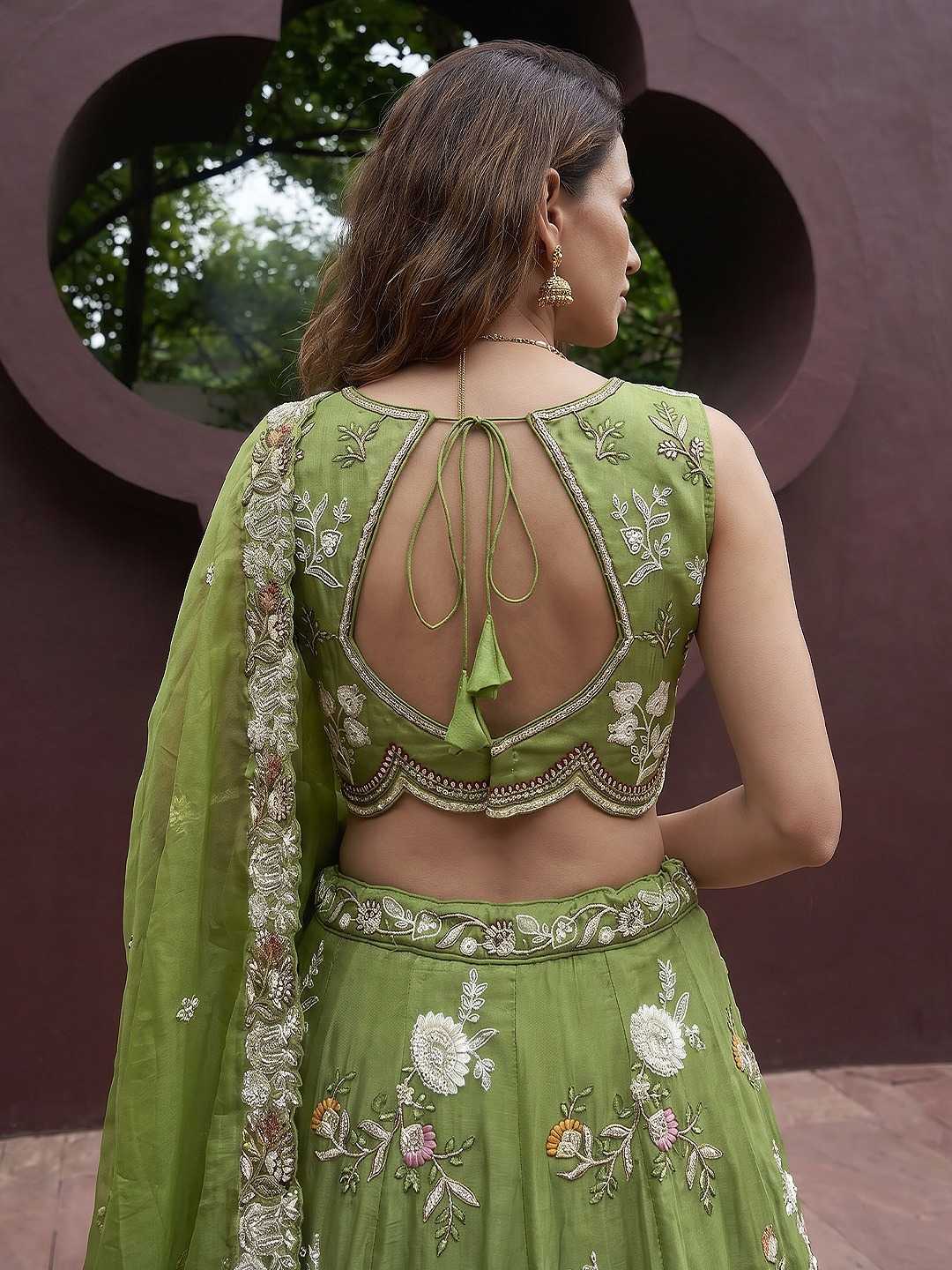 YNF Wholesale Tissue Wedding Lehenga  | Surat Manufacturer