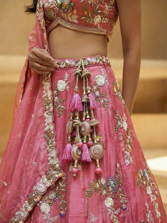 YNF Wholesale Tissue Wedding Lehenga  | Surat Manufacturer