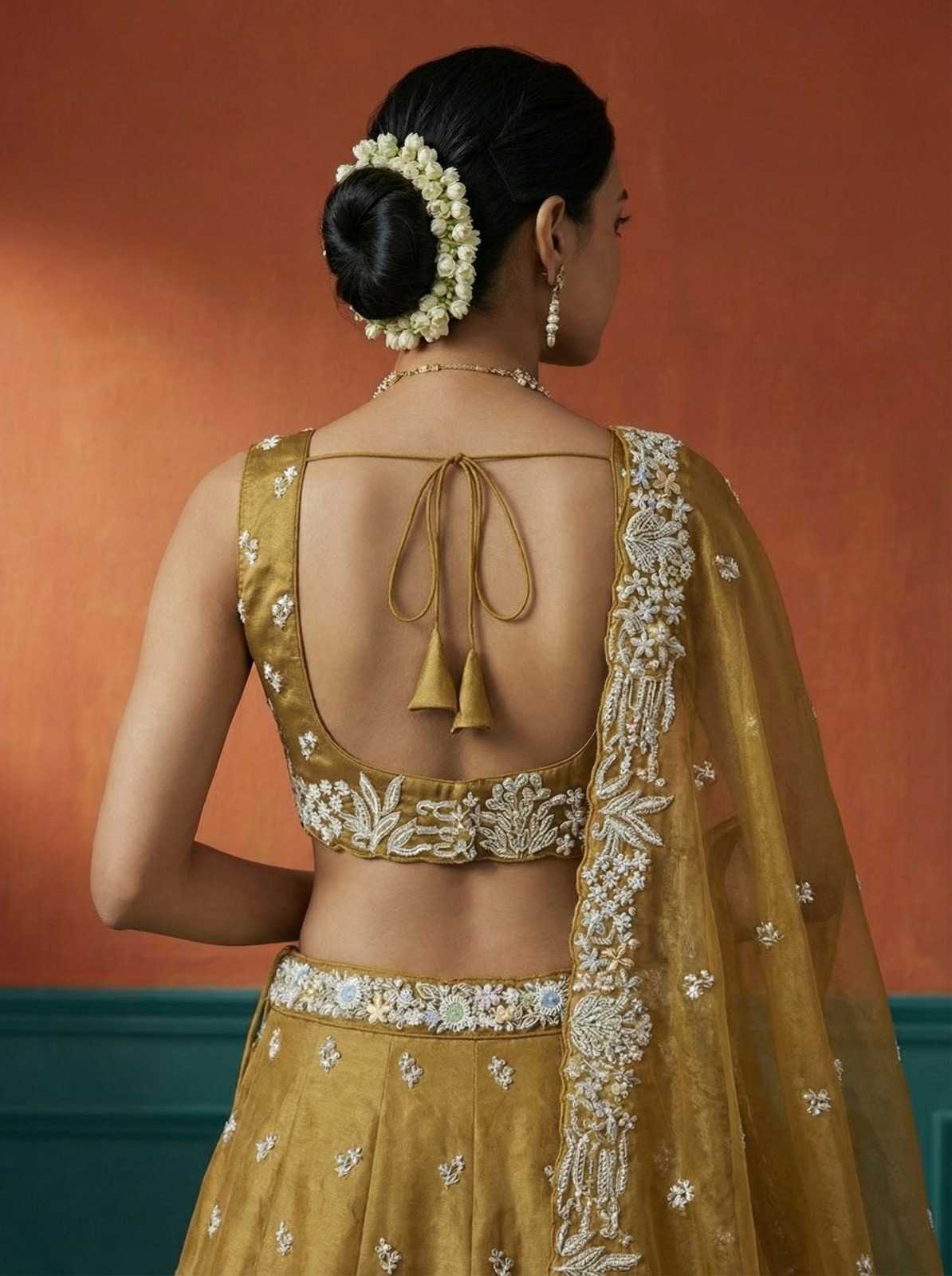 YNF Wholesale Tissue Wedding Lehenga  | Surat Manufacturer