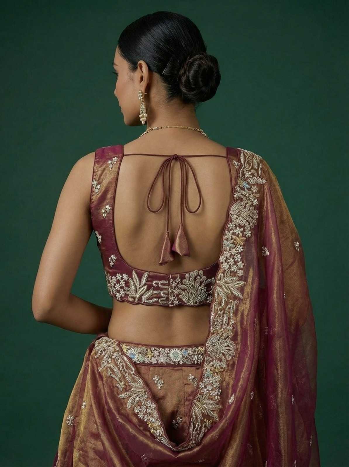 YNF Wholesale Tissue Wedding Lehenga  | Surat Manufacturer