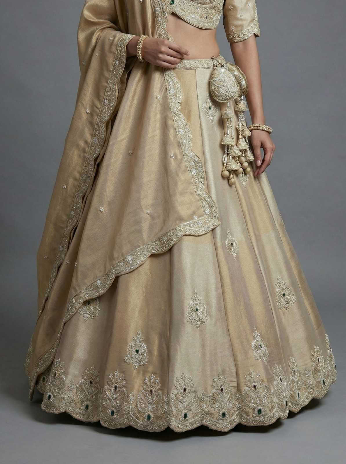 YNF Wholesale Premium Silk Embroidered Lehenga  | Surat Manufacturer