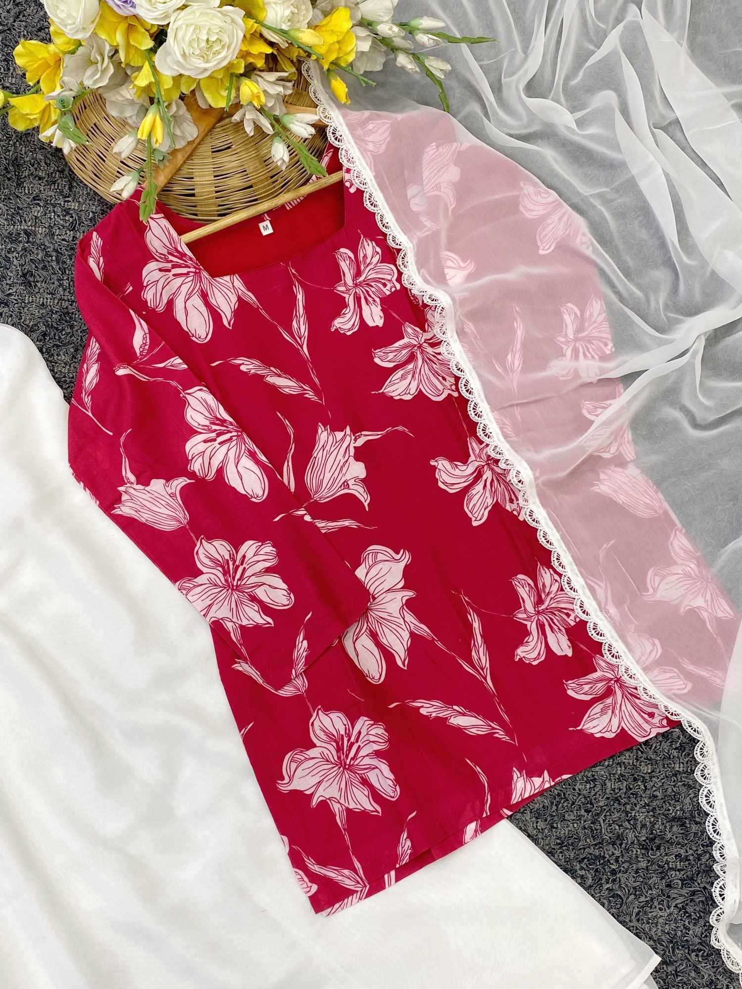 YNF Wholesale Cotton Cotton Suits  | Surat Manufacturer