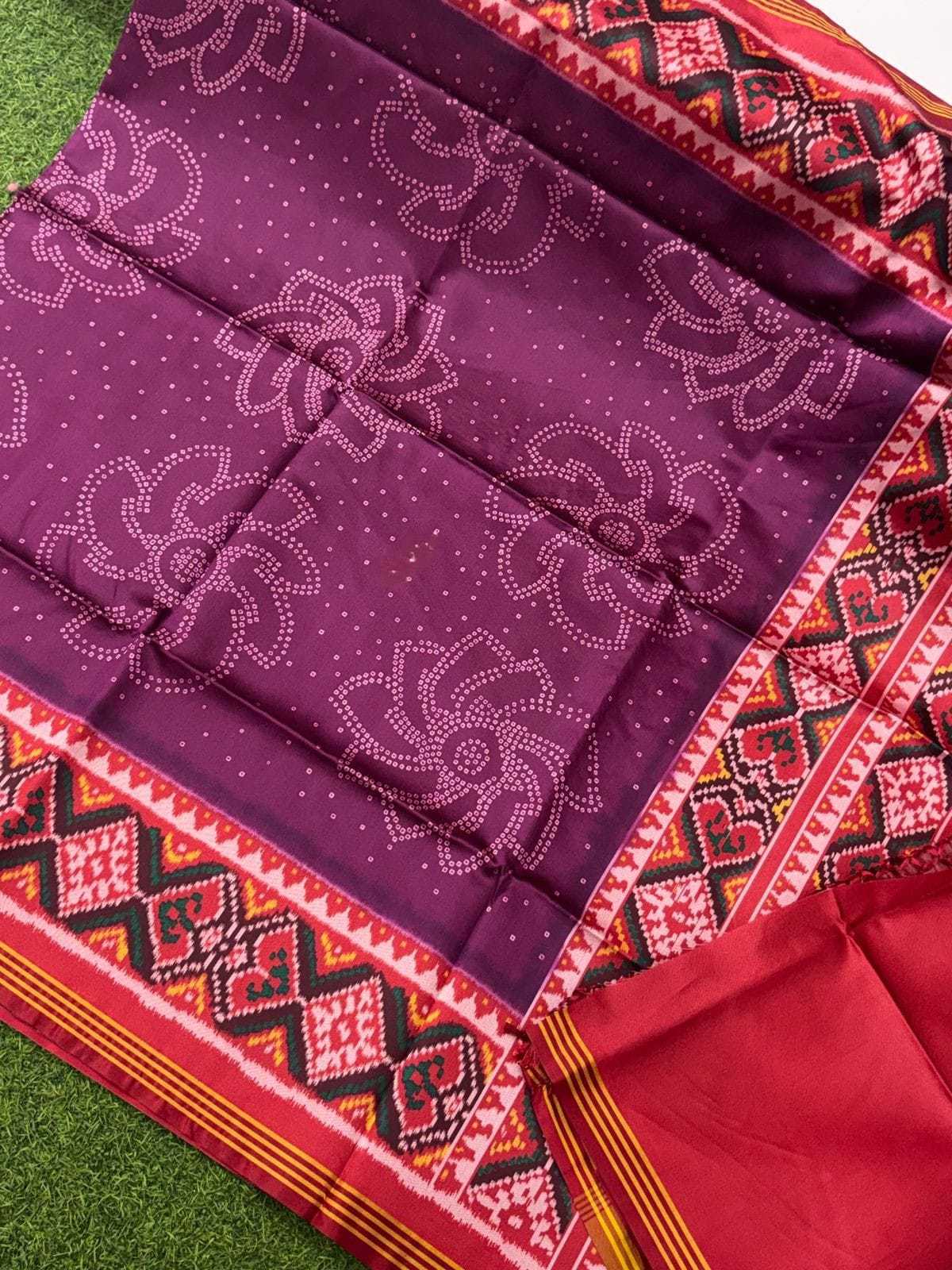 YNF Wholesale Soft Patola Silk Ikkat Saree KESH532 BAND | Surat Manufacturer