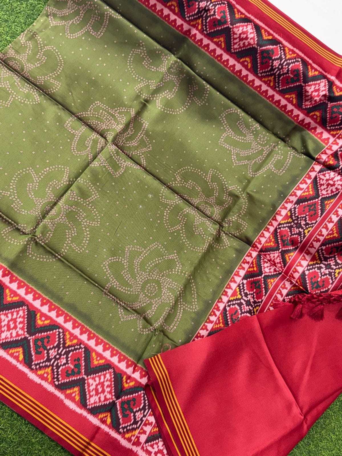 YNF Wholesale Soft Patola Silk Ikkat Saree KESH532 BAND | Surat Manufacturer