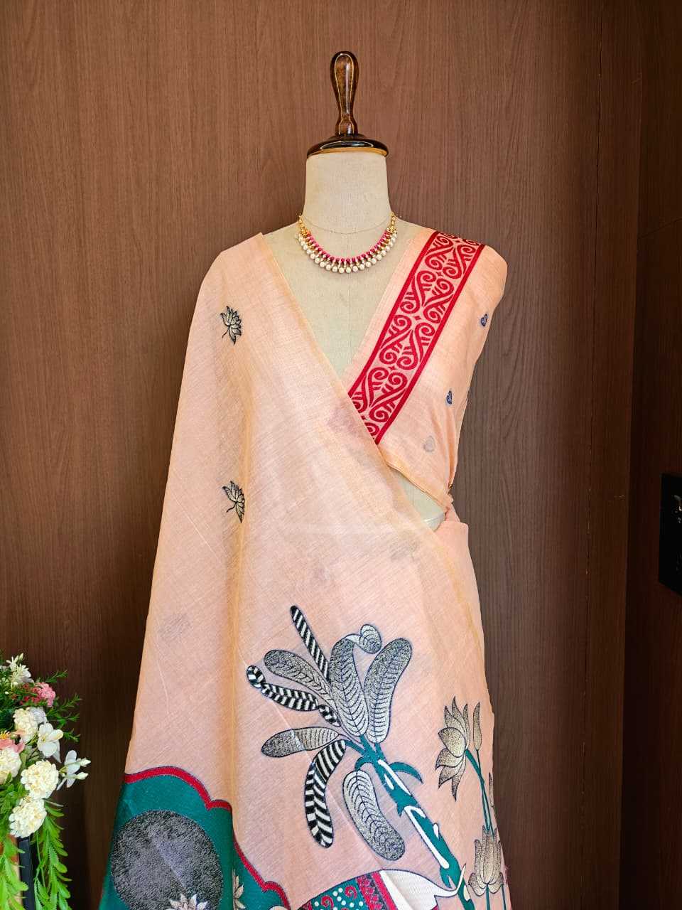 YNF Wholesale Soft Cotton Designer Sarees KESH532 ELEPHANT | Surat Manufacturer