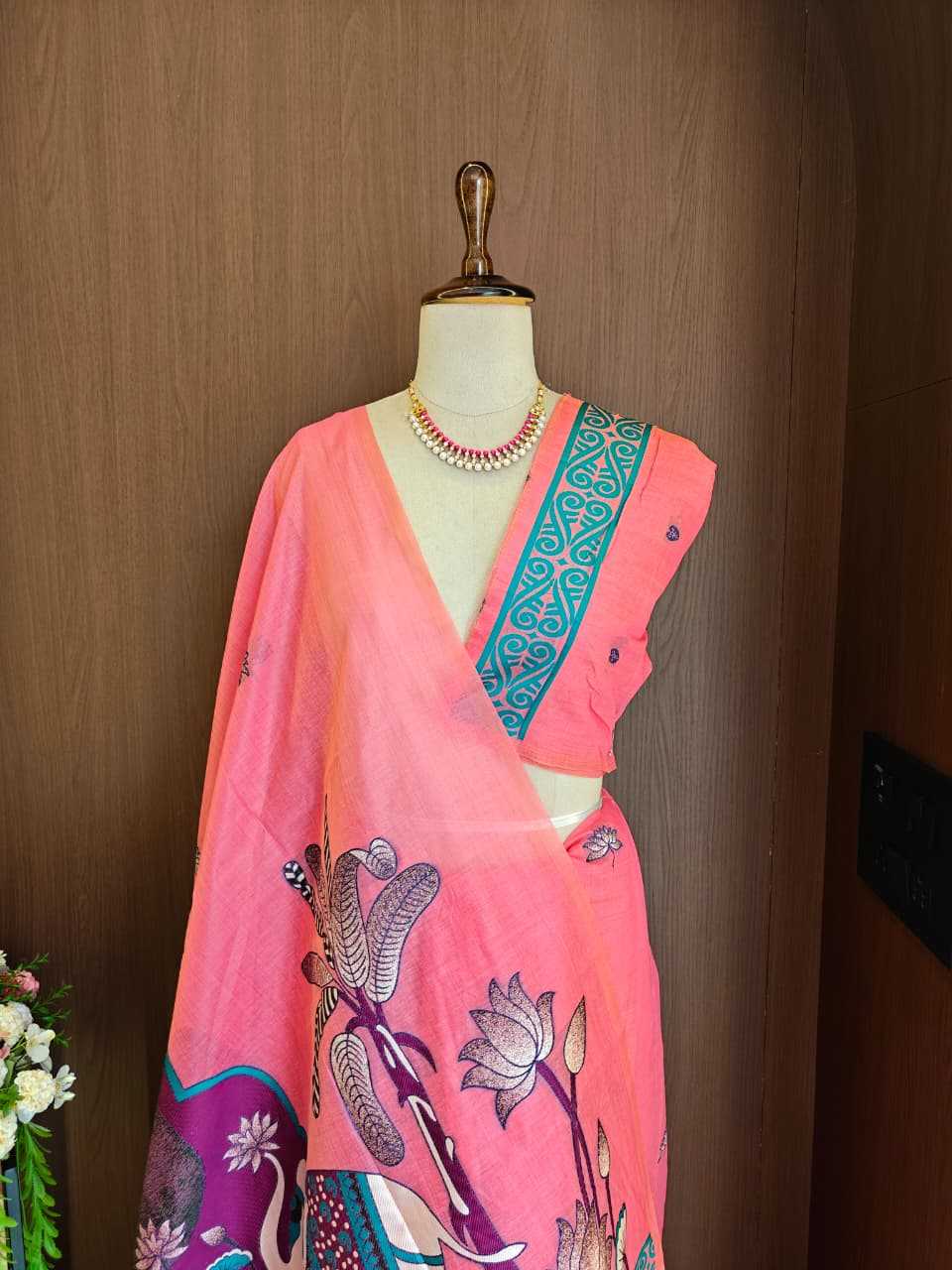 YNF Wholesale Soft Cotton Designer Sarees KESH532 ELEPHANT | Surat Manufacturer