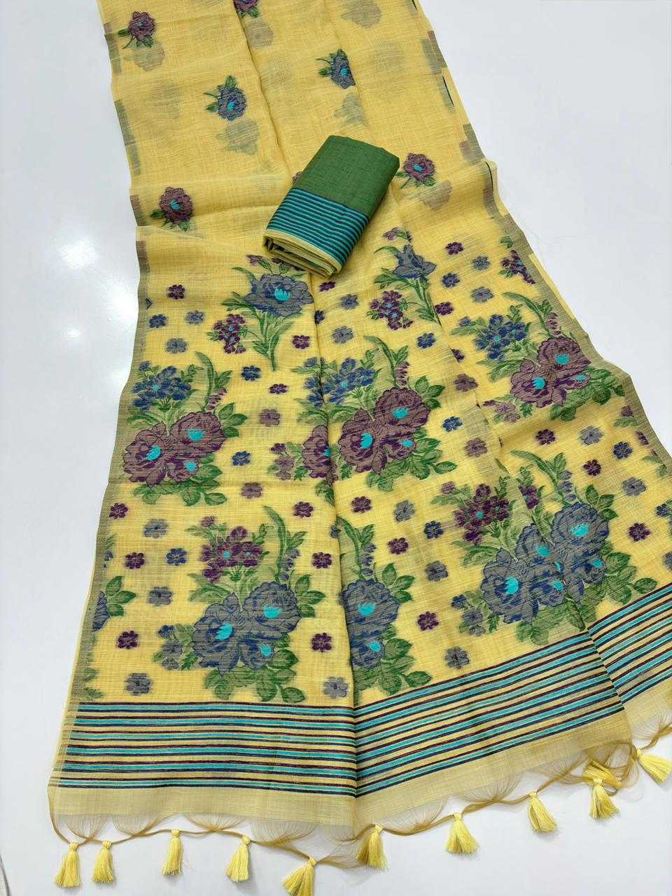 YNF Wholesale Soft Cotton Designer Sarees KESH532 FLORAL | Surat Manufacturer
