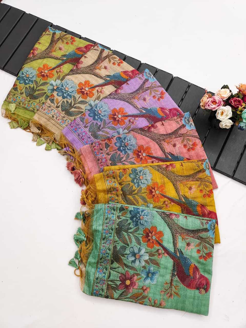 YNF Wholesale Cotton Designer Sarees KESH532 GHICHA | Surat Manufacturer