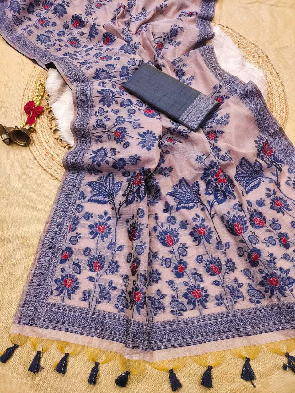 YNF Wholesale Soft Cotton Floral Sarees KESH532 SIGN | Surat Manufacturer