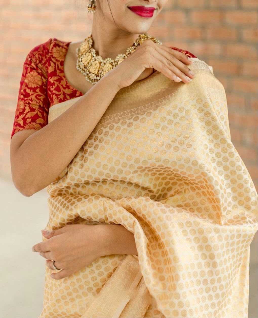 YNF Wholesale Lichi Silk Jacquard Saree  | Surat Manufacturer