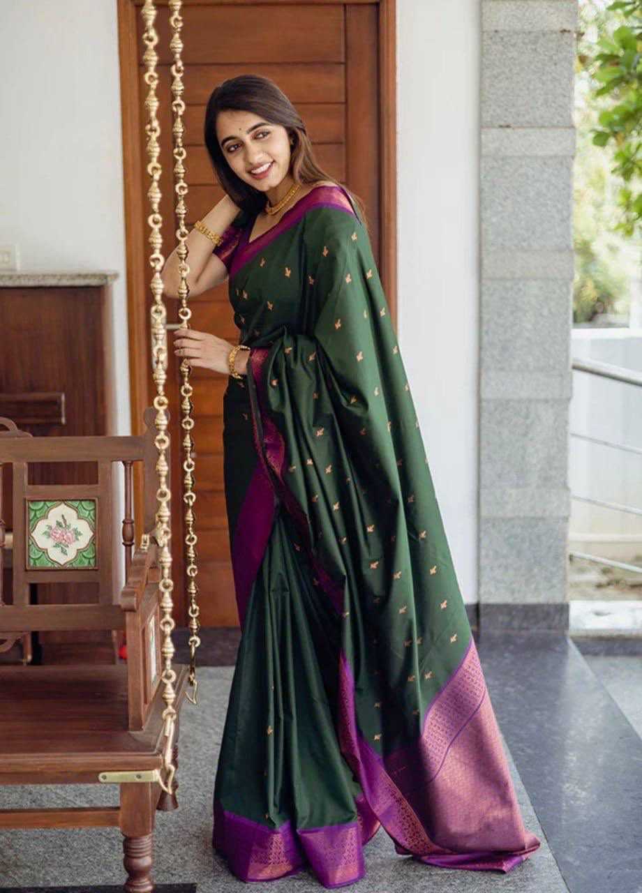 YNF Wholesale Lichi Silk Embroidered Sarees  | Surat Manufacturer